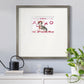 Puppy Valentine Collection A Premium Framed Print Double Matboard