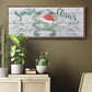 Tis the Seasun Collection D - Floater Framed Canvas Print