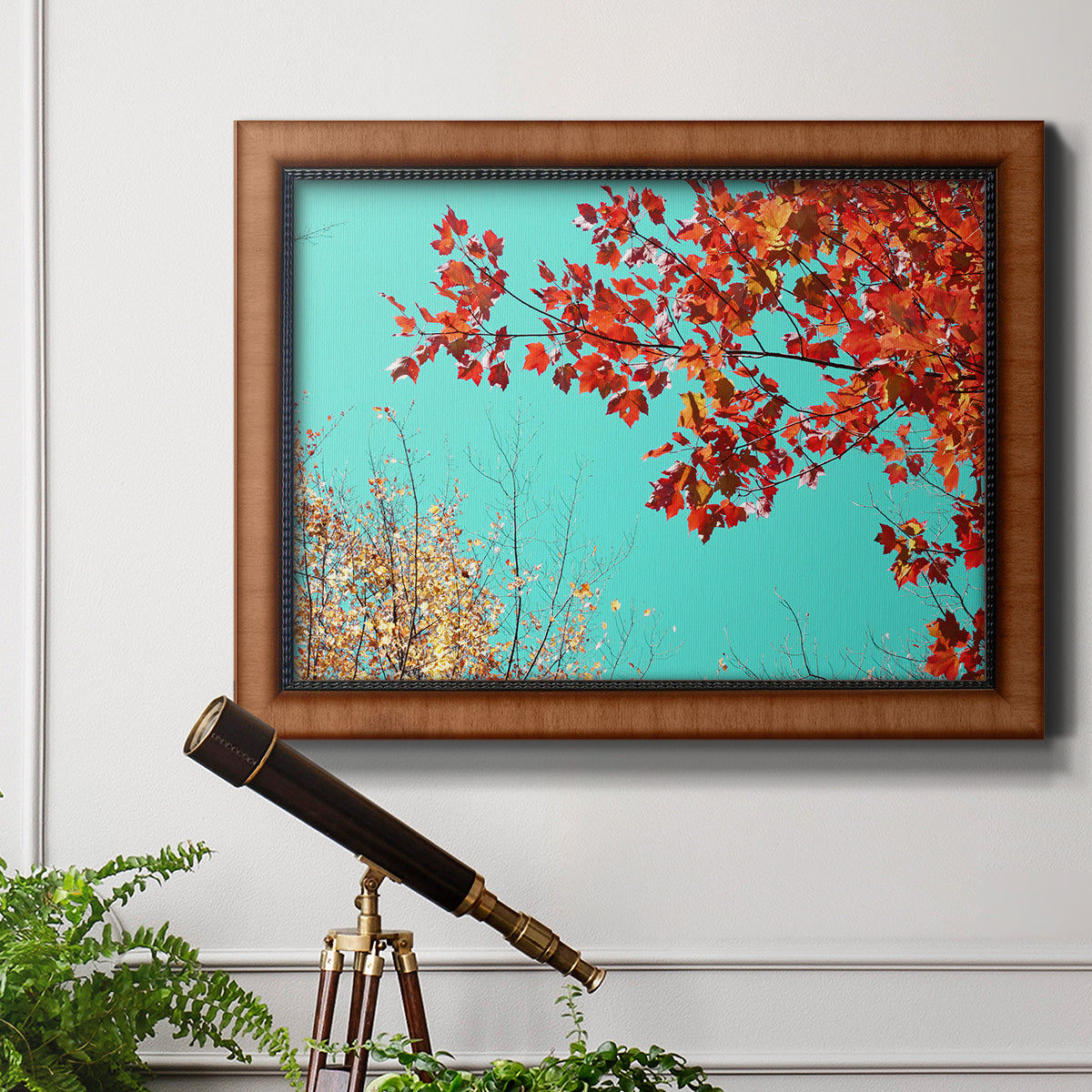Autumn Tapestry I - Ornate Framed Canvas Print