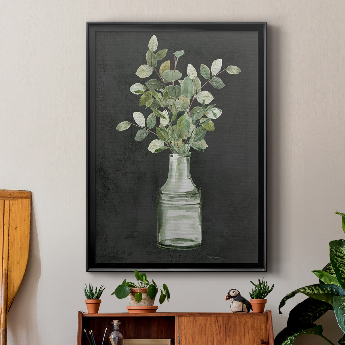 Artisanal Bouquet I - Modern Framed Canvas Print