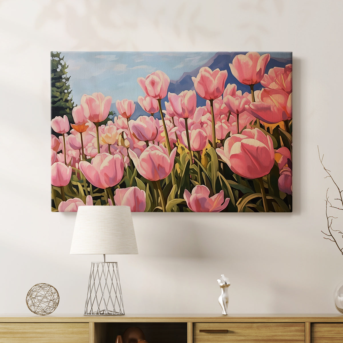 Floral Field XCV - Canvas Art Print