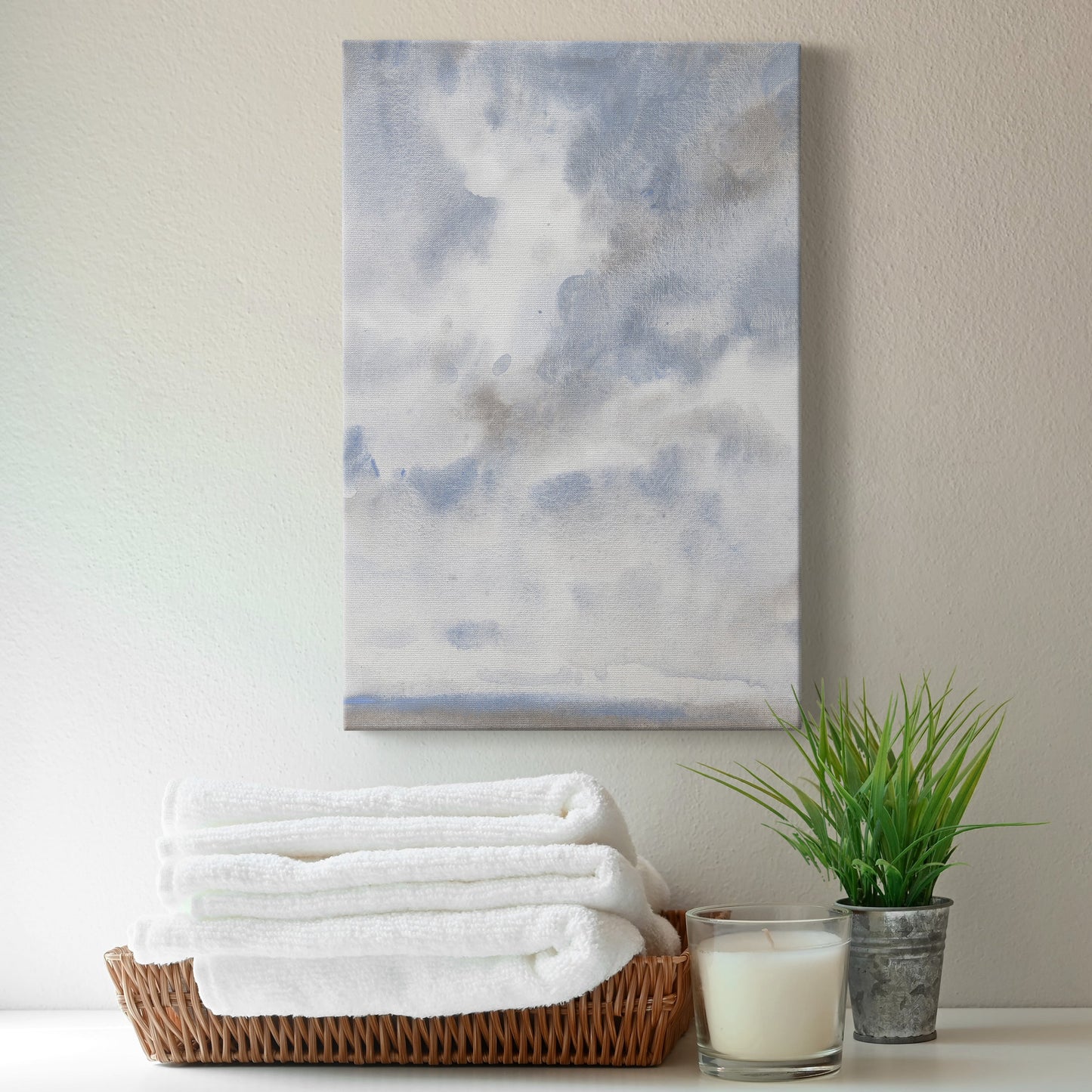 Sky Blue III  Premium Gallery Wrapped Canvas - Ready to Hang