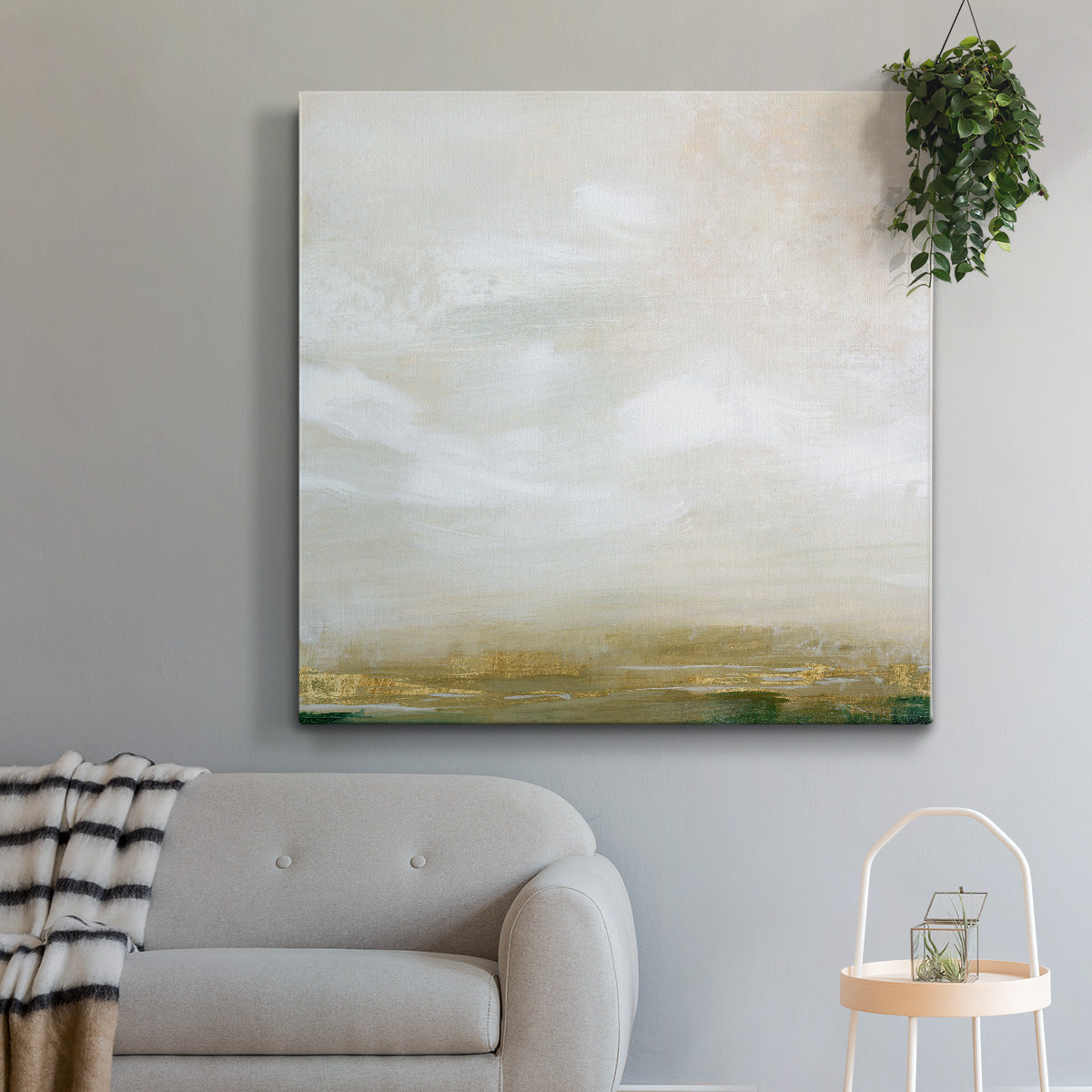 Gold Leaf Marsh I - Canvas Art Print