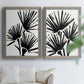 Fan Brush I - Premium Framed Canvas 2 Piece Set - Ready to Hang