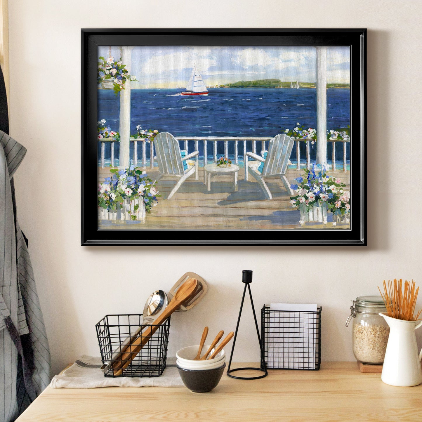 Summer Sail Premium Classic Framed Canvas - Ready to Hang