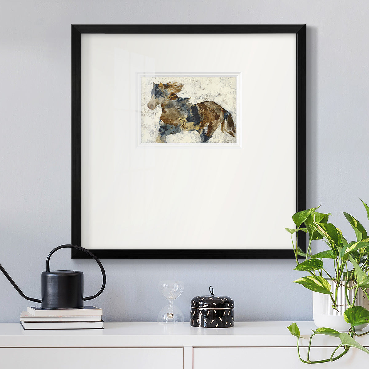 Gallop- Premium Framed Print Double Matboard