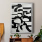 Prosperous Elements V9 - Modern Framed Canvas Print