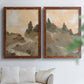 Hillside Walking Path I - Premium Framed Canvas 2 Piece Set - Ready to Hang