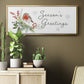 Winter Visitor Collection D - Floater Framed Canvas Print
