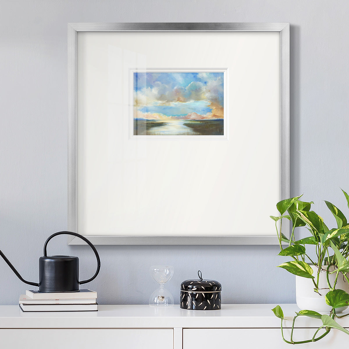 Dawn Breaks Premium Framed Print Double Matboard