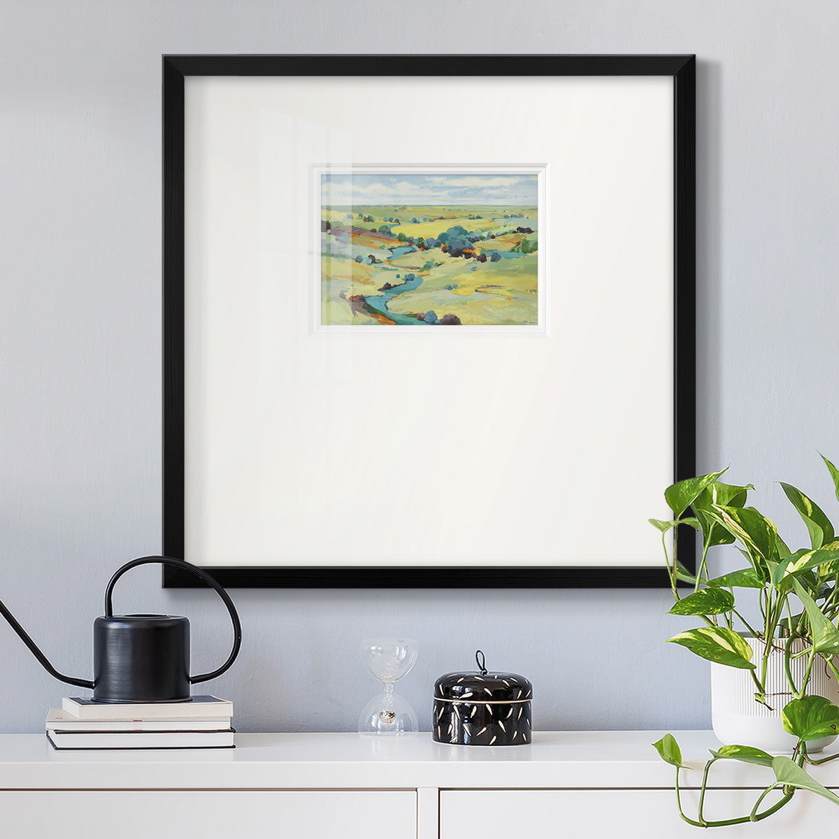 Idyll Sweep Premium Framed Print Double Matboard