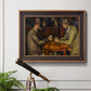 The Card Players - Ornate Framed Canvas Print