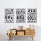 Grey Arches I - Floater Framed Canvas Set