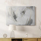 Grey Brushstrokes CXVI - Canvas Art Print