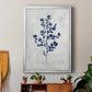 Wild Indigo II - Modern Framed Canvas Print