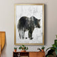 Bear Totem - Modern Framed Canvas Print