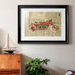 Vintage Red Premium Framed Print - Ready to Hang