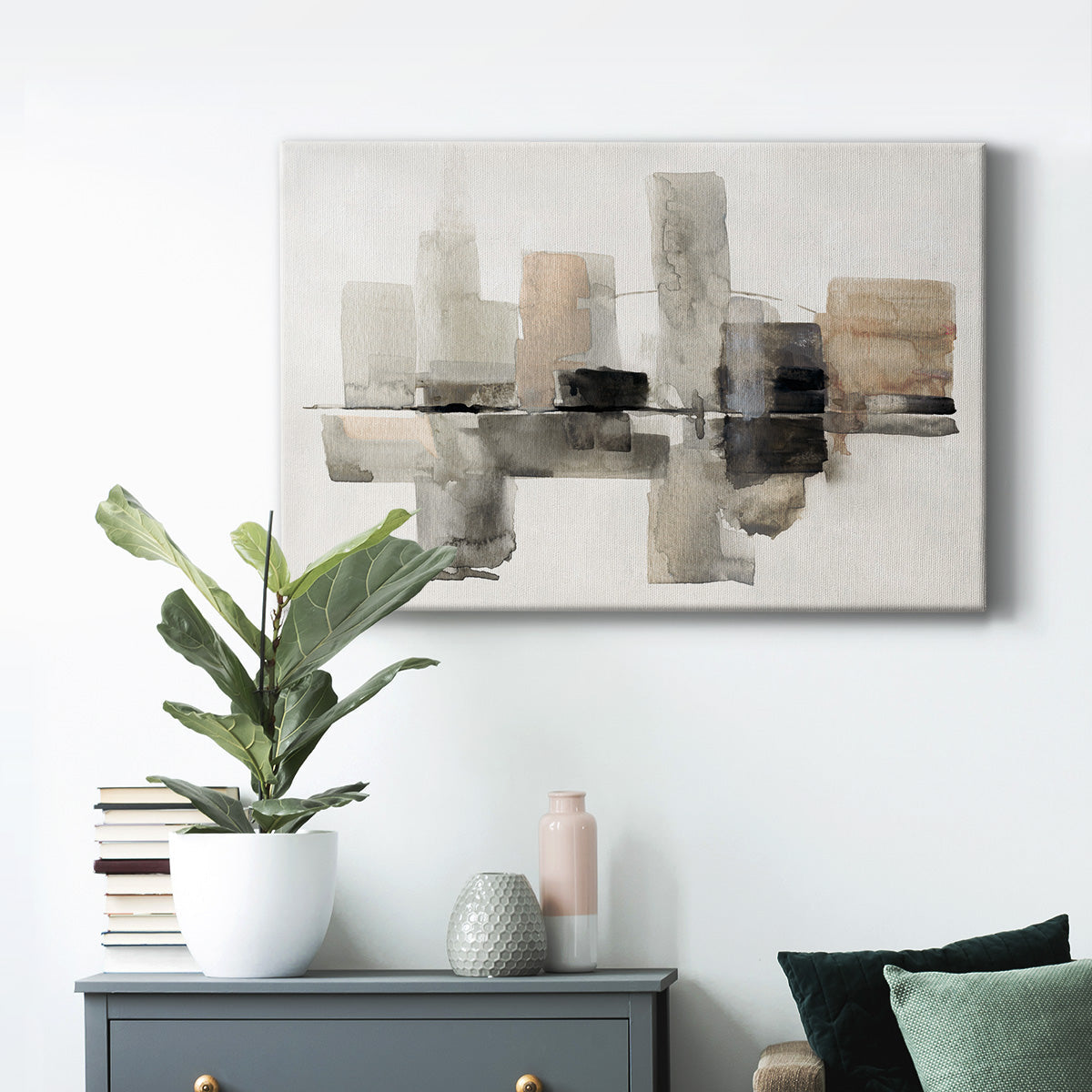 Urban Oasis I - Canvas Art Print