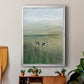 Out to Pasture II - Modern Framed Canvas Print