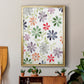 Faded Flowers I - Modern Framed Canvas Print