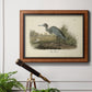 Audubons Blue Heron Premium Framed Canvas- Ready to Hang