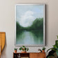 Mossy Reflections II - Modern Framed Canvas Print