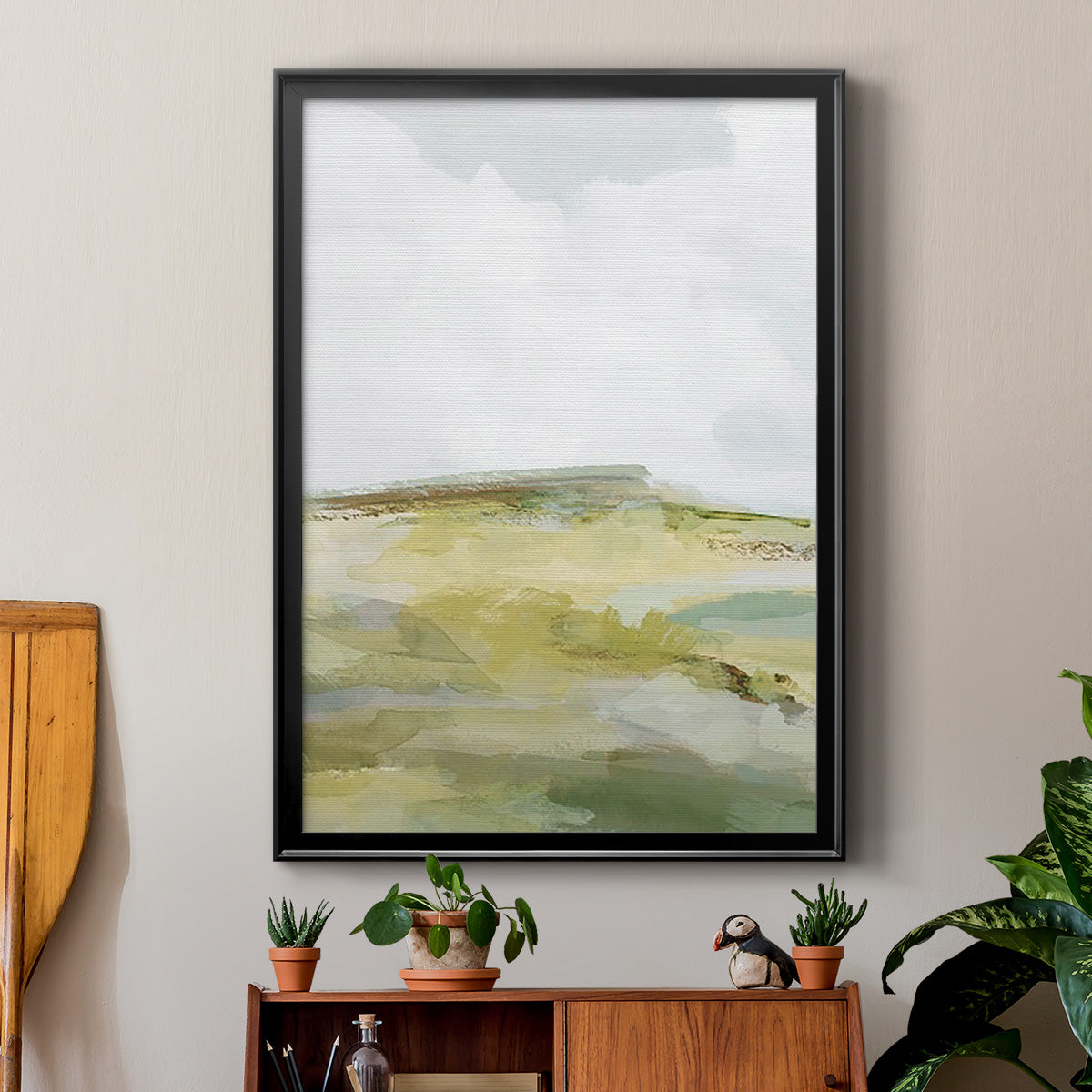 Inlet Impression I - Modern Framed Canvas Print