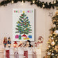 Colorful Christmas Collection B - Gallery Wrapped Canvas