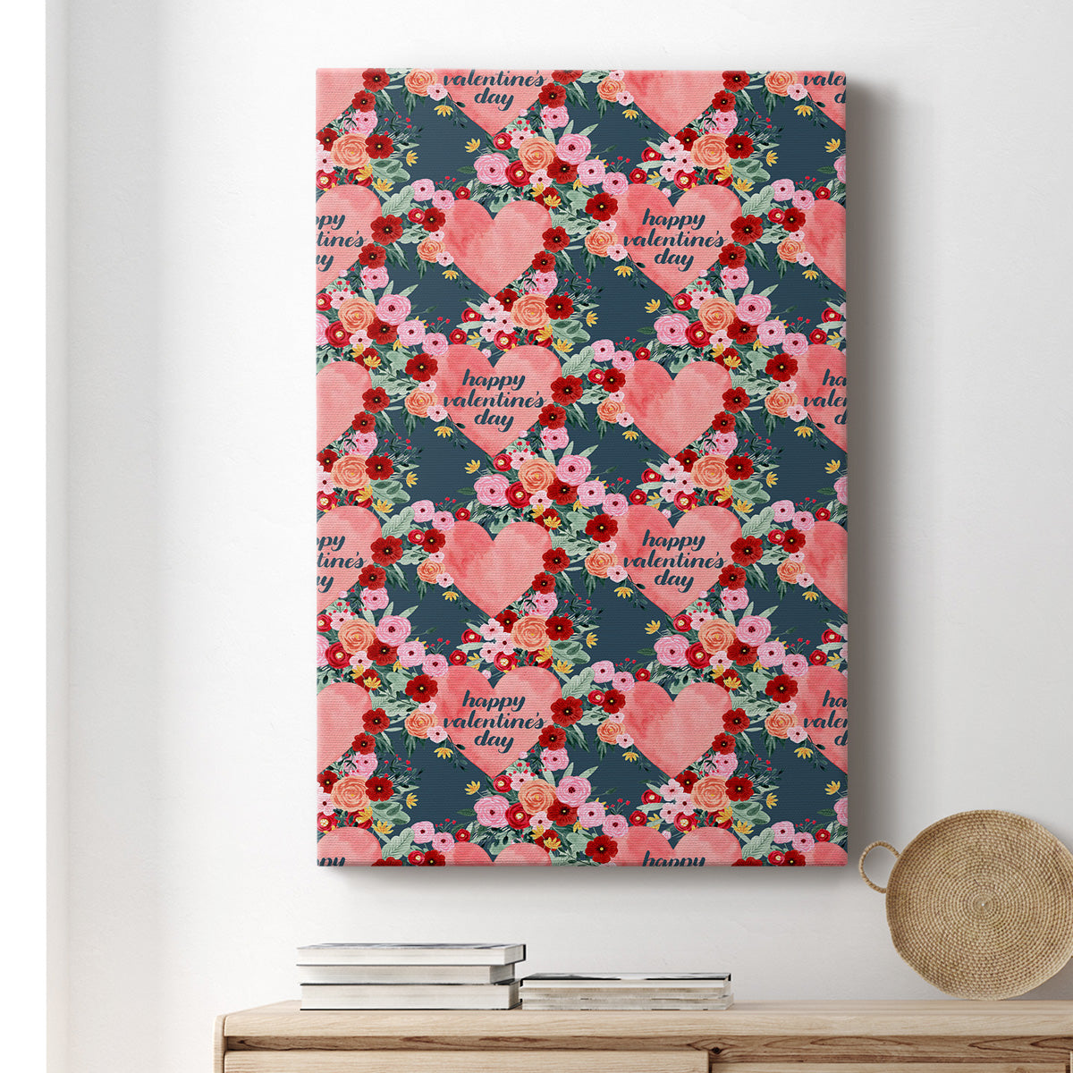 Sweet Hearts Collection E - Canvas Art Print