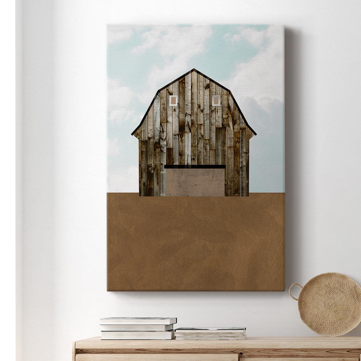 A Barn's Portrait I Premium Gallery Wrapped Canvas - Ready to Hang