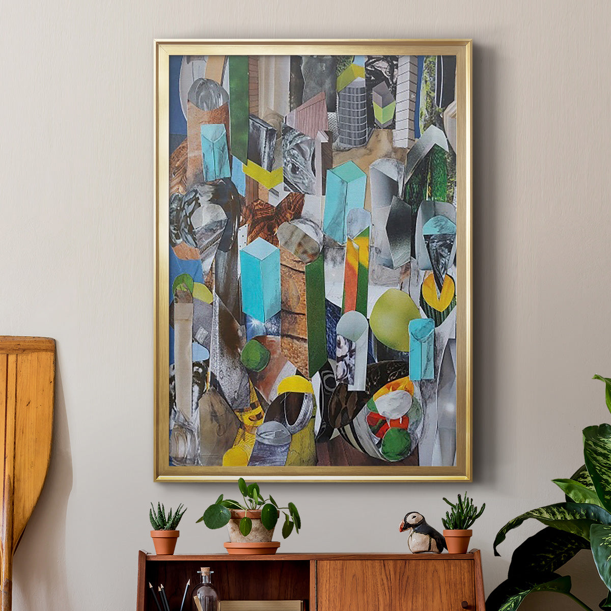 Puerto Vallarta - Modern Framed Canvas Print