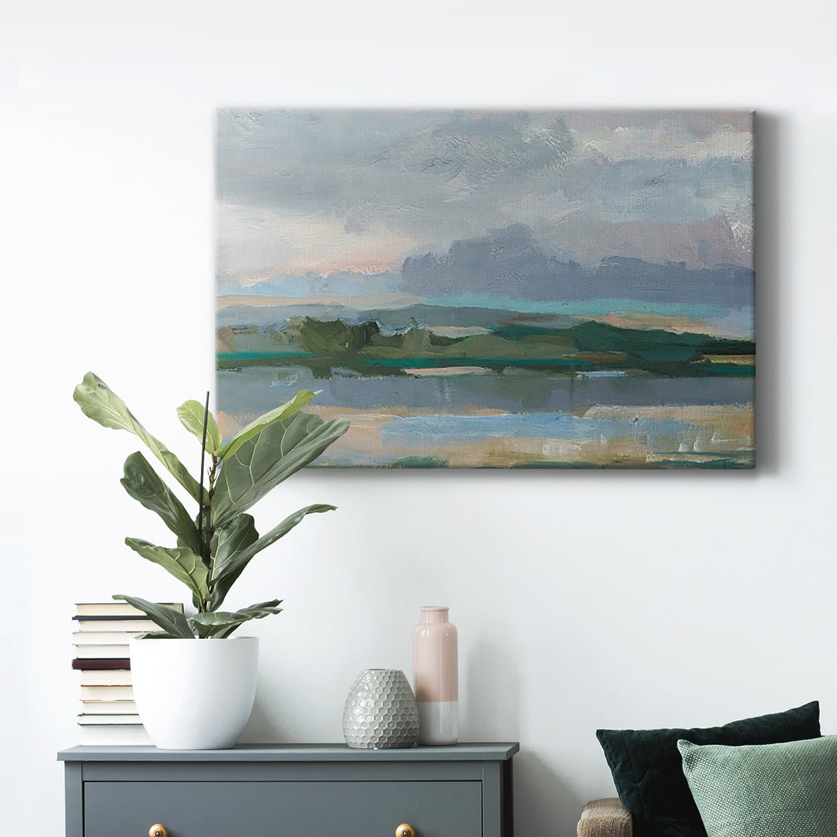 Twilight Vista Study II Premium Gallery Wrapped Canvas - Ready to Hang