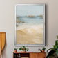Tranquil Beach I - Modern Framed Canvas Print