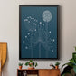 Graphic Alliums II - Modern Framed Canvas Print