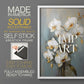 Floral Study Series LXV - Restickable Framed Art Set