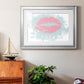 XOXO in Color Premium Framed Print - Ready to Hang