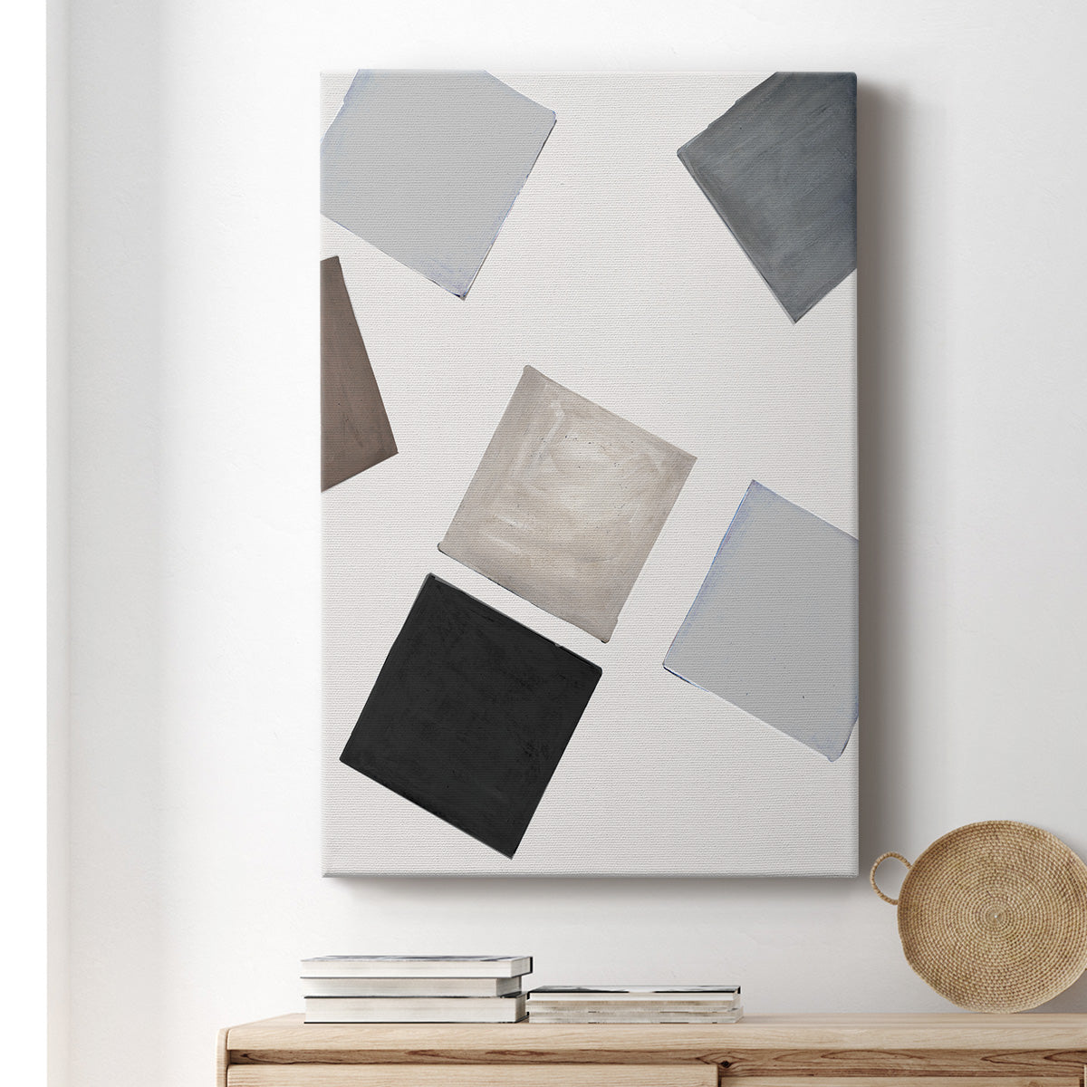 Block Encounter Revisit I Premium Gallery Wrapped Canvas - Ready to Hang