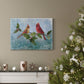 Winter Cardinal Duet II - Premium Gallery Wrapped Canvas  - Ready to Hang