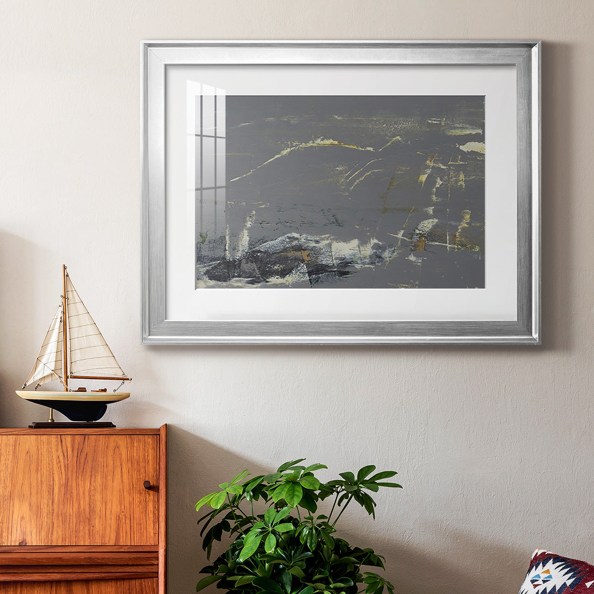 Mystique Abstract I - Modern Framed Art Print