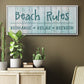 Recharge - Floater Framed Canvas Print