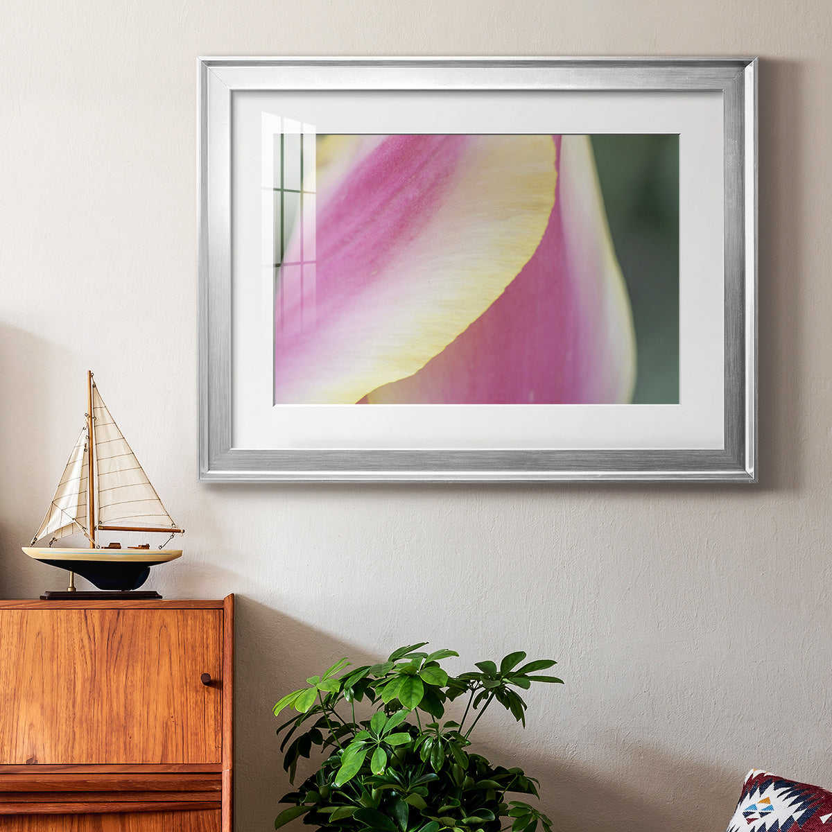 Delicate Premium Framed Print - Ready to Hang