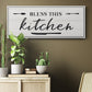 Bless this Kitchen - Floater Framed Canvas Print