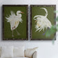 Heron Plumage I - Premium Framed Canvas 2 Piece Set - Ready to Hang