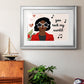 Darling Valentine Collection A - Modern Framed Art Print