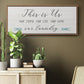 Us and Our Laundry - Floater Framed Canvas Print