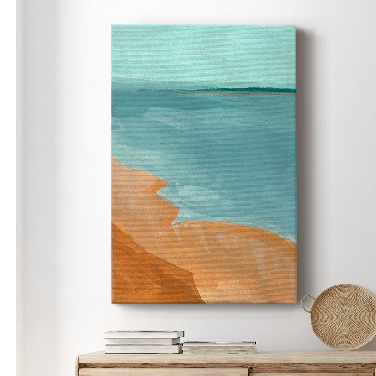 Out on the Sandbar II Premium Gallery Wrapped Canvas - Ready to Hang