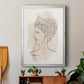 Greek Busts VI - Modern Framed Canvas Print