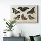 Crackled Butterflies II Premium Gallery Wrapped Canvas - Ready to Hang