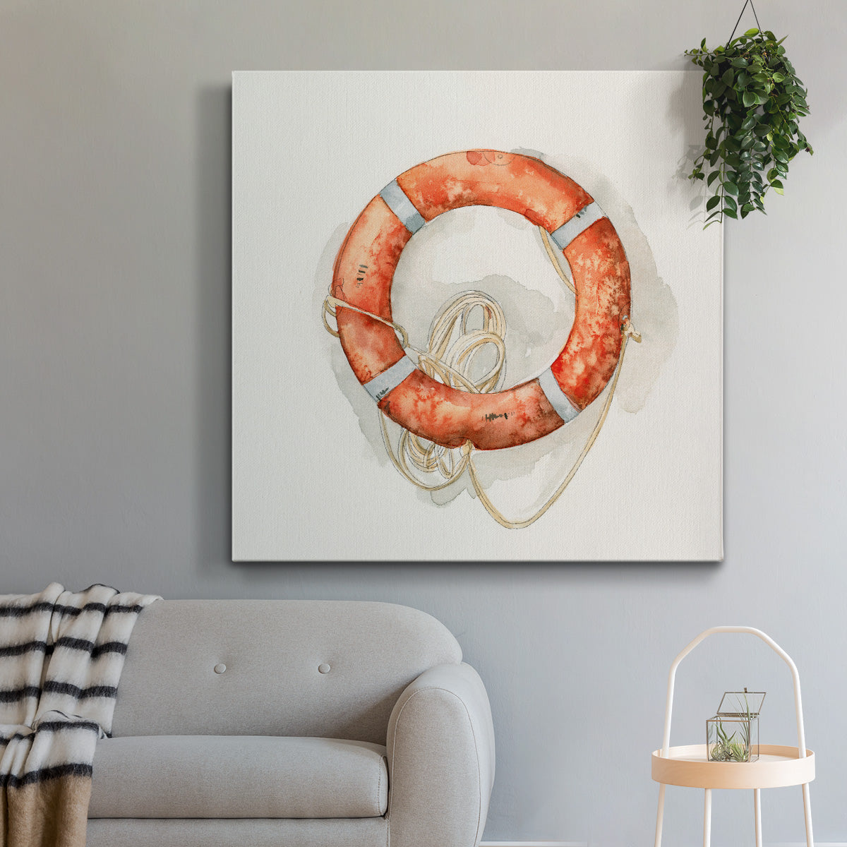 Nautical Safety I - Canvas Art Print