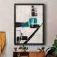 Geometry Notes I - Modern Framed Canvas Print